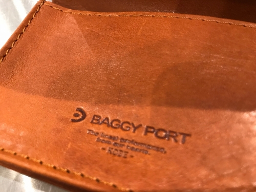新しい環境で役立つ革小物「BAGGY PORT(バギーポート)」
