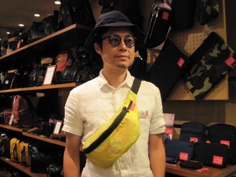 静岡の夜店市はとにかく暑いから、バッグは軽やかにしよう！