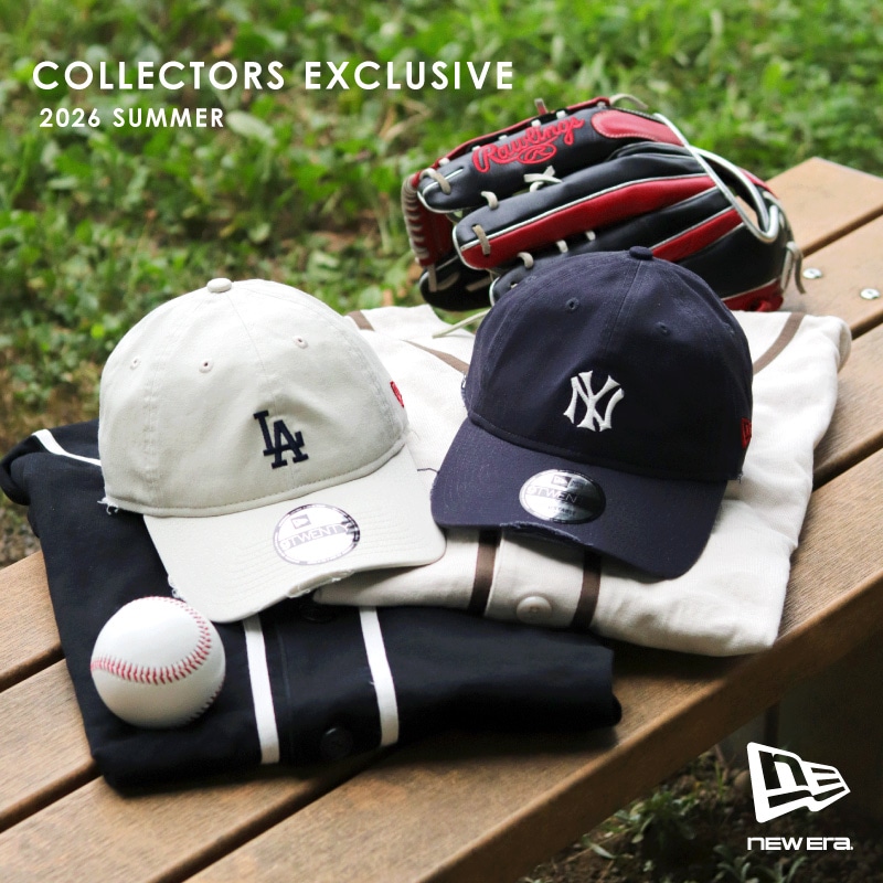 【NEWERA】ユーズド加工を施したCOLLECTORS別注9TWENTYが8/8（土）登場