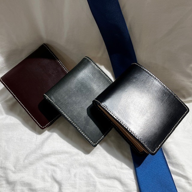 GLEN FIELD BRIDLE LEATHER  二つ折り財布