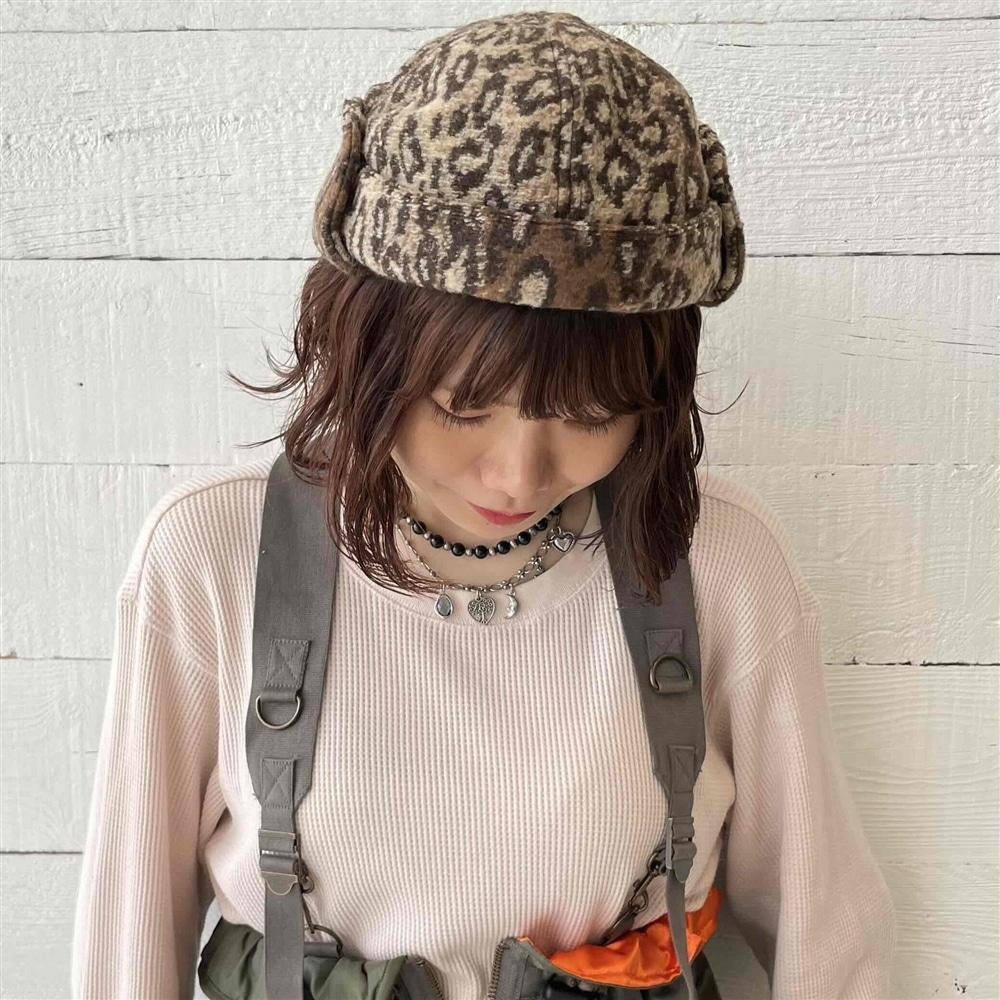 【Autumn・Winter帽子が続々入荷！！】アニマル柄をファッションのアクセントに！！ヒョウ柄シリーズ🐆