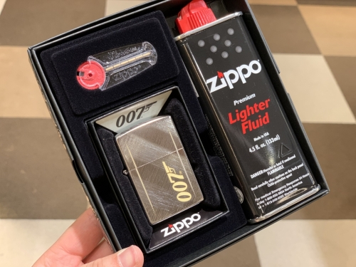 【zippo】007、JACKDANIELデザイン入荷しました