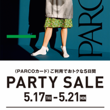 parco card party sale 事前お取置き実施中!!