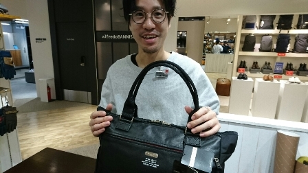 新宿店にMSPCのバッグあります。実は