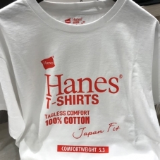 着心地バツグンHanes(ヘインズ）Tシャツあります！！