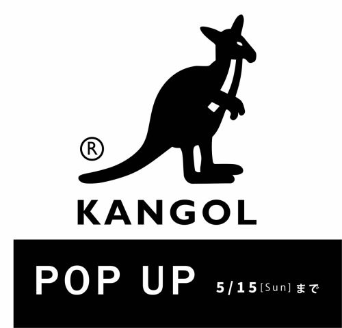 KANGOLの帽子の期間限定POPUP開催