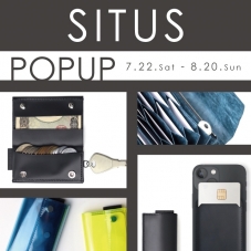 【SITUS】調布店にてPOP UP開催！